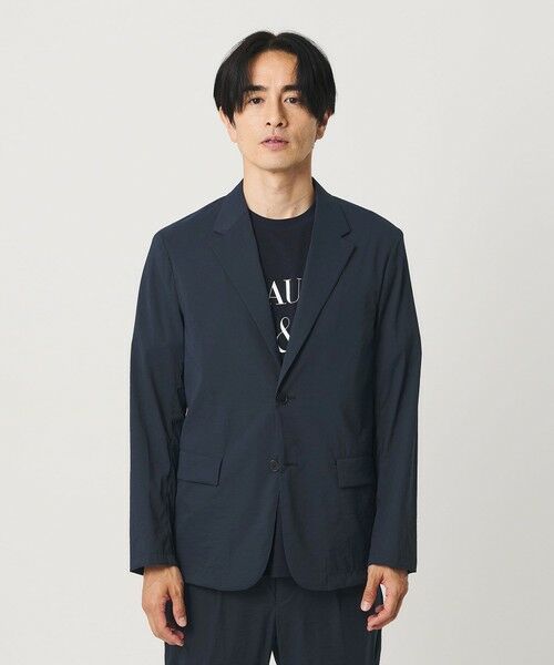 BEAUTY&YOUTH UNITED ARROWS / ビューティー&ユース ユナイテッドアローズ テーラードジャケット | MIXTURE ナイロン コンフォート ジャケット ヨコストレッチ 撥水機能 ウォッシャブル セットアップ対応 | 詳細17