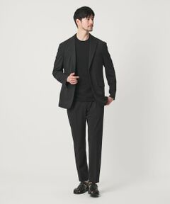 【WEB限定 WARDROBE SMART】エアリーピケ コンフォート セットアップ/ジャケット＆イージー