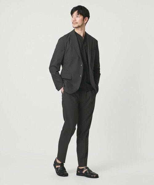 BEAUTY&YOUTH UNITED ARROWS / ビューティー&ユース ユナイテッドアローズ セットアップ | 【WEB限定 WARDROBE SMART】ライト シアサッカー セットアップ/ジャケット＆イージーパンツ | 詳細1