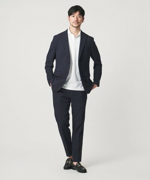 BEAUTY&YOUTH UNITED ARROWS / ビューティー&ユース ユナイテッドアローズ セットアップ | 【WEB限定 WARDROBE SMART】ライト シアサッカー セットアップ/ジャケット＆イージーパンツ | 詳細13