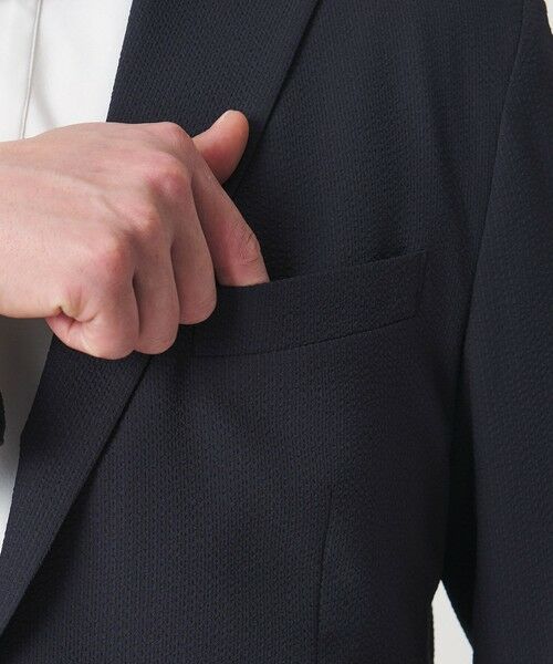 BEAUTY&YOUTH UNITED ARROWS / ビューティー&ユース ユナイテッドアローズ セットアップ | 【WEB限定 WARDROBE SMART】ライト シアサッカー セットアップ/ジャケット＆イージーパンツ | 詳細23