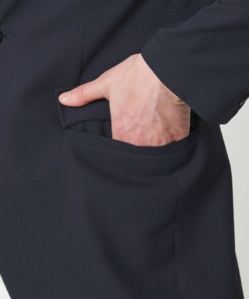 BEAUTY&YOUTH UNITED ARROWS / ビューティー&ユース ユナイテッドアローズ セットアップ | 【WEB限定 WARDROBE SMART】ライト シアサッカー セットアップ/ジャケット＆イージーパンツ | 詳細24