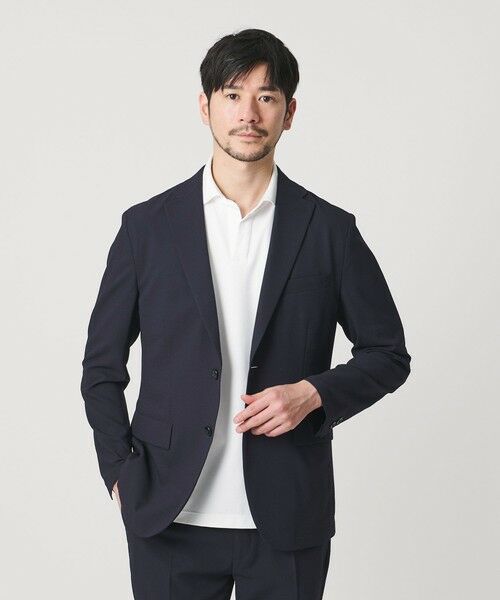 BEAUTY&YOUTH UNITED ARROWS / ビューティー&ユース ユナイテッドアローズ セットアップ | 【WEB限定 WARDROBE SMART】ライト シアサッカー セットアップ/ジャケット＆イージーパンツ | 詳細15