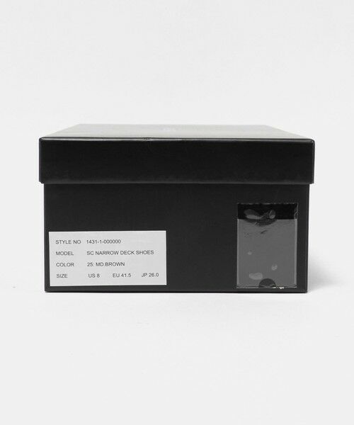 BEAUTY&YOUTH UNITED ARROWS / ビューティー&ユース ユナイテッドアローズ フラットシューズ | ナロー デッキ シューズ | 詳細13
