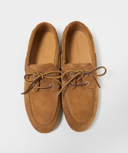 BEAUTY&YOUTH UNITED ARROWS / ビューティー&ユース ユナイテッドアローズ フラットシューズ | ナロー デッキ シューズ | 詳細5