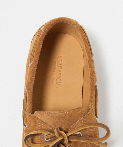 BEAUTY&YOUTH UNITED ARROWS / ビューティー&ユース ユナイテッドアローズ フラットシューズ | ナロー デッキ シューズ | 詳細9