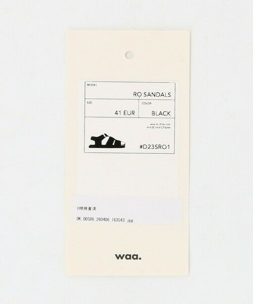 BEAUTY&YOUTH UNITED ARROWS / ビューティー&ユース ユナイテッドアローズ サンダル | ＜Waa.studios＞RO サンダル | 詳細11