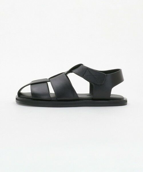 BEAUTY&YOUTH UNITED ARROWS / ビューティー&ユース ユナイテッドアローズ サンダル | ＜Waa.studios＞RO サンダル（BLACK）