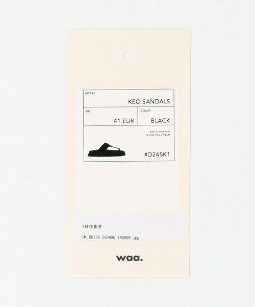 BEAUTY&YOUTH UNITED ARROWS / ビューティー&ユース ユナイテッドアローズ サンダル | ＜Waa.studios＞KEO サンダル | 詳細11