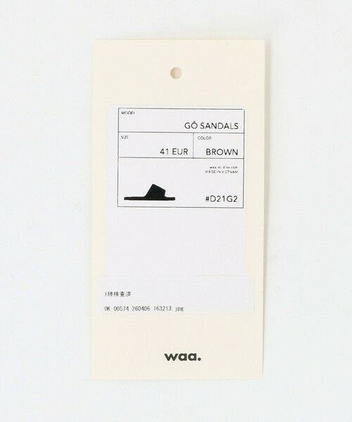 BEAUTY&YOUTH UNITED ARROWS / ビューティー&ユース ユナイテッドアローズ サンダル | ＜Waa.studios＞GO サンダル | 詳細15