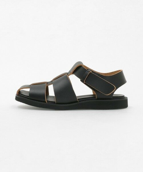 BEAUTY&YOUTH UNITED ARROWS / ビューティー&ユース ユナイテッドアローズ サンダル | フレンチ グルカ サンダル（BLACK）