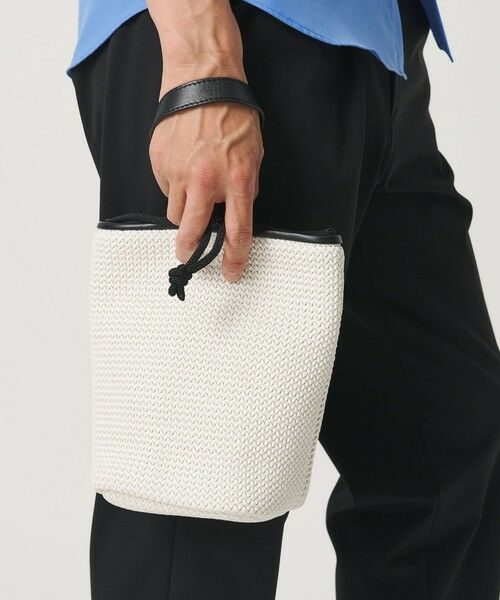 BEAUTY&YOUTH UNITED ARROWS / ビューティー&ユース ユナイテッドアローズ ハンドバッグ | ウーブン メッシュ パース | 詳細1