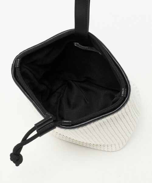 BEAUTY&YOUTH UNITED ARROWS / ビューティー&ユース ユナイテッドアローズ ハンドバッグ | ウーブン メッシュ パース | 詳細9