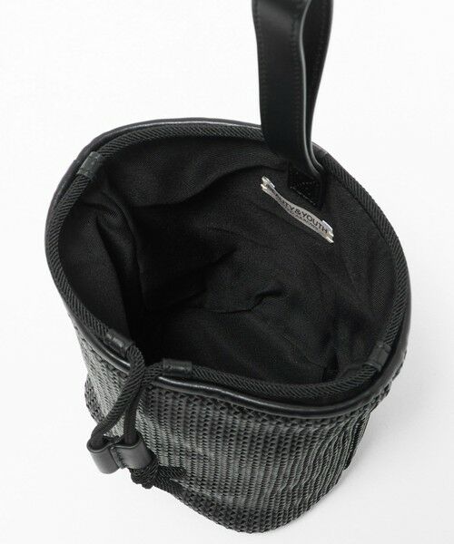 BEAUTY&YOUTH UNITED ARROWS / ビューティー&ユース ユナイテッドアローズ ハンドバッグ | ウーブン メッシュ パース | 詳細19