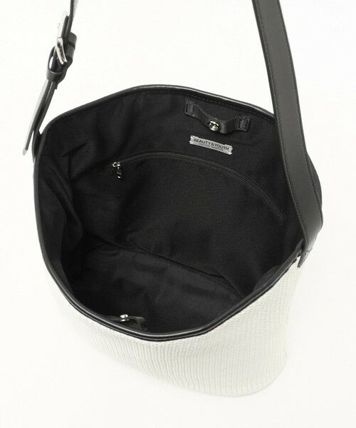 BEAUTY&YOUTH UNITED ARROWS / ビューティー&ユース ユナイテッドアローズ ショルダーバッグ | ウーブン メッシュ バケット ショルダー バッグ | 詳細9