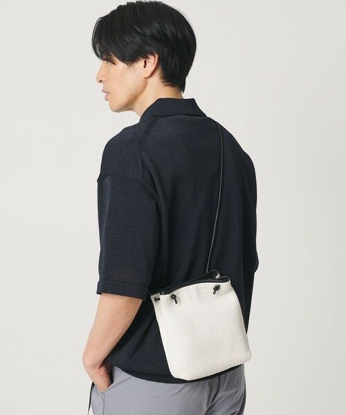 BEAUTY&YOUTH UNITED ARROWS / ビューティー&ユース ユナイテッドアローズ ショルダーバッグ | ウーブン メッシュ ミニ ショルダー バッグ | 詳細1