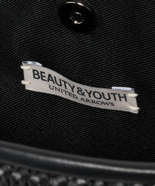 BEAUTY&YOUTH UNITED ARROWS / ビューティー&ユース ユナイテッドアローズ ショルダーバッグ | ウーブン メッシュ ミニ ショルダー バッグ | 詳細14