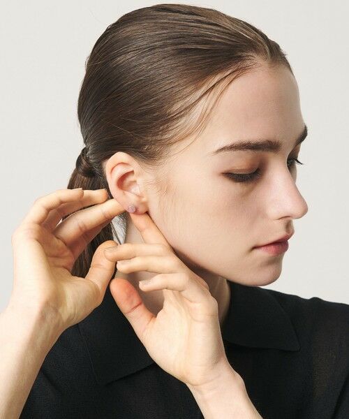 BEAUTY&YOUTH UNITED ARROWS / ビューティー&ユース ユナイテッドアローズ ピアス・イヤリング | ＜eoa＞ストーン ロードナイト スタッズ ピアス 片耳用 | 詳細1