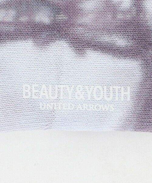 BEAUTY&YOUTH UNITED ARROWS / ビューティー&ユース ユナイテッドアローズ ソックス | 2ライン ソフト パイル クウォータ— ソックス | 詳細4