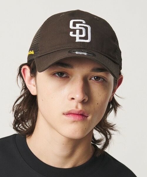 BEAUTY&YOUTH UNITED ARROWS / ビューティー&ユース ユナイテッドアローズ キャップ | 【別注】＜NEW ERA＞9TWENTY メッシュ キャップ（DK.BROWN）