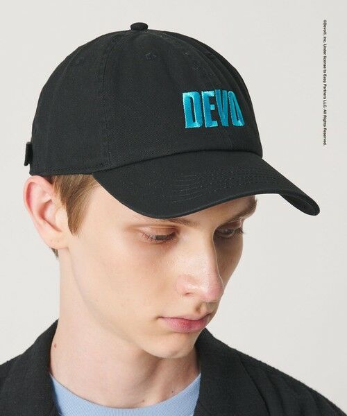 BEAUTY&YOUTH UNITED ARROWS / ビューティー&ユース ユナイテッドアローズ キャップ | ＜DEVO × BEAUTY&YOUTH＞MARCH ON キャップ（BLACK）