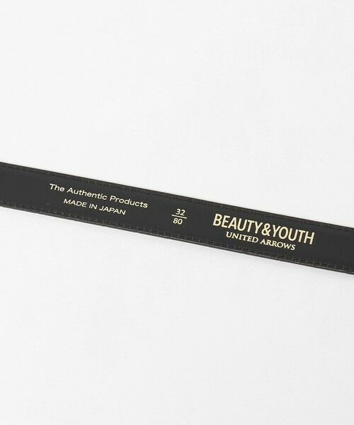 BEAUTY&YOUTH UNITED ARROWS / ビューティー&ユース ユナイテッドアローズ ベルト・サスペンダー | エンボス ベルト 25mm | 詳細4