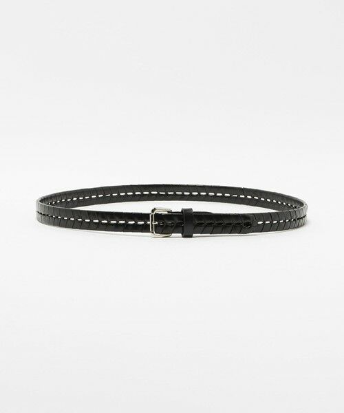 BEAUTY&YOUTH UNITED ARROWS / ビューティー&ユース ユナイテッドアローズ ベルト・サスペンダー | オール ホール ベルト 25mm（BLACK）