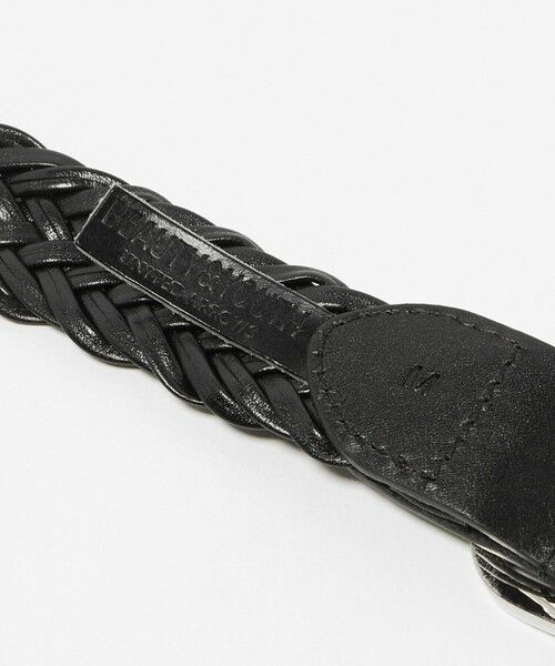 BEAUTY&YOUTH UNITED ARROWS / ビューティー&ユース ユナイテッドアローズ ベルト・サスペンダー | オーバル メッシュ ベルト 30mm | 詳細4