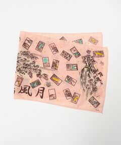 BEAUTY&YOUTH UNITED ARROWS / ビューティー&ユース ユナイテッドアローズ バンダナ・スカーフ | 【別注】＜BINDU＞花鳥風月 花札 手ぬぐい