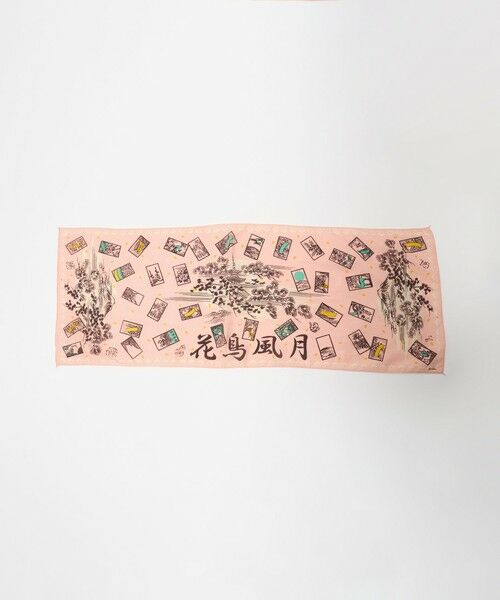 BEAUTY&YOUTH UNITED ARROWS / ビューティー&ユース ユナイテッドアローズ バンダナ・スカーフ | 【別注】＜BINDU＞花鳥風月 花札 手ぬぐい | 詳細1