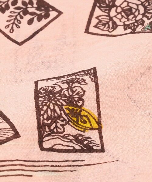 BEAUTY&YOUTH UNITED ARROWS / ビューティー&ユース ユナイテッドアローズ バンダナ・スカーフ | 【別注】＜BINDU＞花鳥風月 花札 手ぬぐい | 詳細2