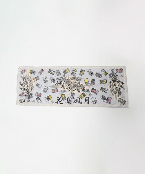 BEAUTY&YOUTH UNITED ARROWS / ビューティー&ユース ユナイテッドアローズ バンダナ・スカーフ | 【別注】＜BINDU＞花鳥風月 花札 手ぬぐい | 詳細3