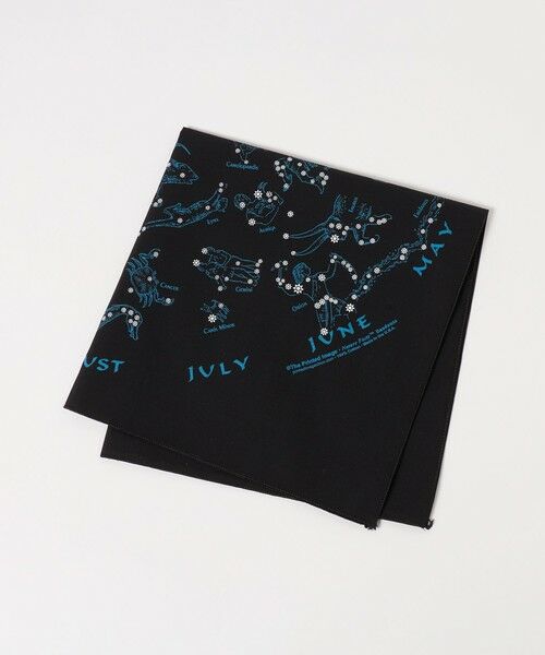 BEAUTY&YOUTH UNITED ARROWS / ビューティー&ユース ユナイテッドアローズ バンダナ・スカーフ | ＜Printed Image＞スターズ バンダナ（BLACK）