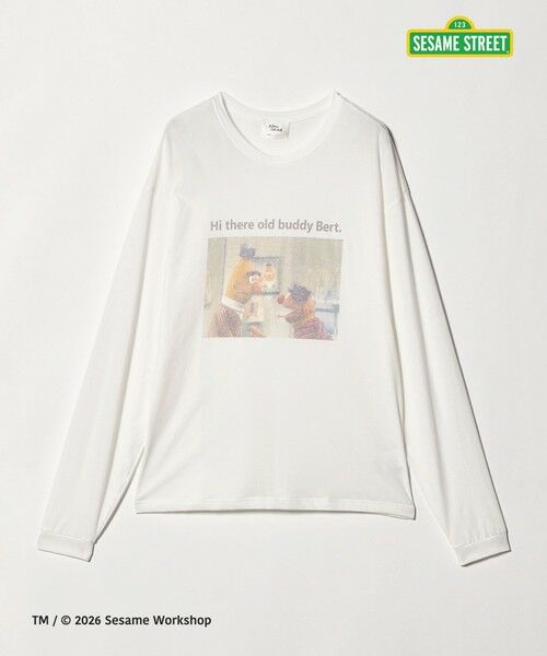 BEAUTY&YOUTH UNITED ARROWS / ビューティー&ユース ユナイテッドアローズ Tシャツ | ＜ST.JHONES 3RD CLUB＞バート ロングスリーブ Tシャツ（WHITE）