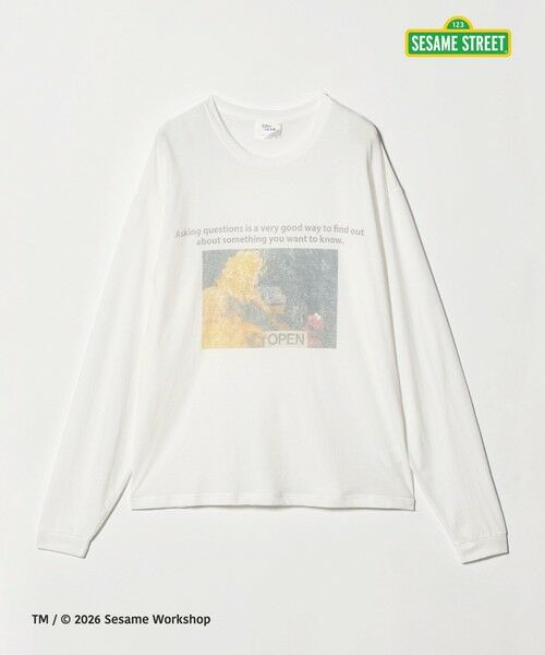 BEAUTY&YOUTH UNITED ARROWS / ビューティー&ユース ユナイテッドアローズ Tシャツ | ＜ST.JHONES 3RD CLUB＞ビッグバード ロングスリーブ Tシャツ（WHITE）