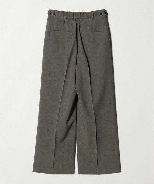 BEAUTY&YOUTH UNITED ARROWS / ビューティー&ユース ユナイテッドアローズ その他パンツ | ポリエステルポプリン 2タック タブ ワイドパンツ 吸水速乾 接触冷感 ウォッシャブル | 詳細4
