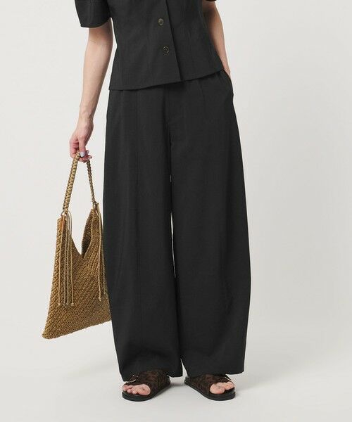 BEAUTY&YOUTH UNITED ARROWS / ビューティー&ユース ユナイテッドアローズ その他パンツ | バックゴム カーブパンツ UVカット 防シワ ウォッシャブル | 詳細1