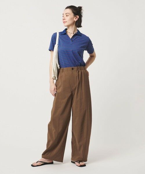 BEAUTY&YOUTH UNITED ARROWS / ビューティー&ユース ユナイテッドアローズ その他パンツ | バックゴム カーブパンツ UVカット 防シワ ウォッシャブル | 詳細7