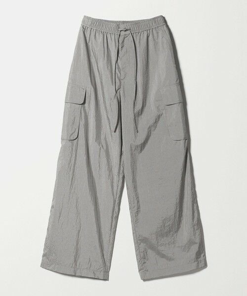 BEAUTY&YOUTH UNITED ARROWS / ビューティー&ユース ユナイテッドアローズ カーゴパンツ | ナイロン ドローストリング カーゴパンツ（LT.GRAY）