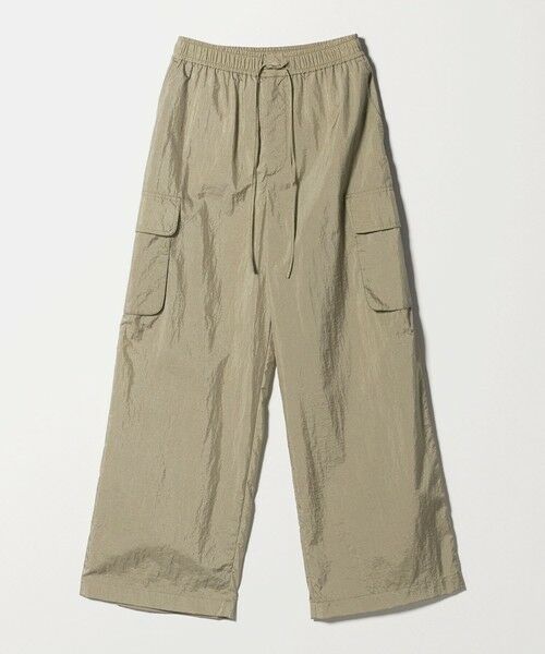 BEAUTY&YOUTH UNITED ARROWS / ビューティー&ユース ユナイテッドアローズ カーゴパンツ | ナイロン ドローストリング カーゴパンツ（BEIGE）