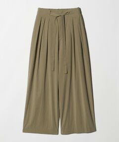 BEAUTY&YOUTH UNITED ARROWS / ビューティー&ユース ユナイテッドアローズ その他パンツ | セルロースブレンド  ベルトループ ワイドパンツ ウォッシャブル