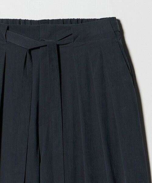 BEAUTY&YOUTH UNITED ARROWS / ビューティー&ユース ユナイテッドアローズ その他パンツ | セルロースブレンド ベルトループ ワイドパンツ ウォッシャブル | 詳細1