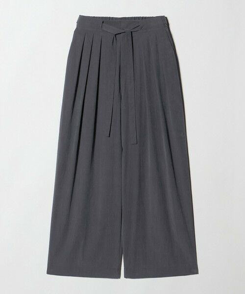 BEAUTY&YOUTH UNITED ARROWS / ビューティー&ユース ユナイテッドアローズ その他パンツ | セルロースブレンド ベルトループ ワイドパンツ ウォッシャブル | 詳細4