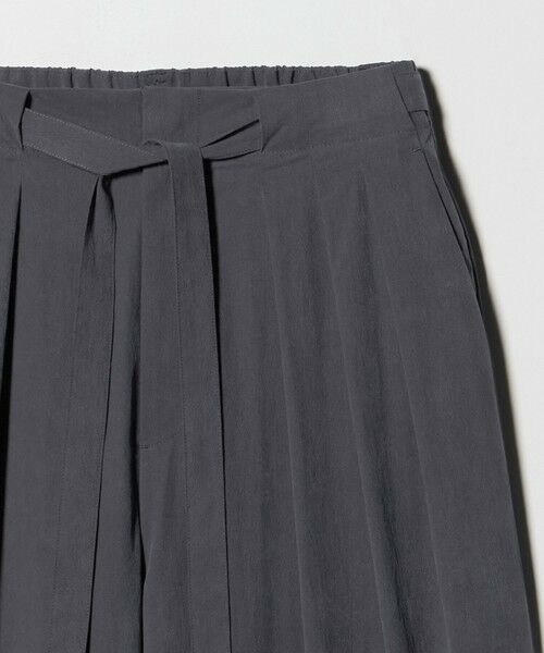 BEAUTY&YOUTH UNITED ARROWS / ビューティー&ユース ユナイテッドアローズ その他パンツ | セルロースブレンド ベルトループ ワイドパンツ ウォッシャブル | 詳細5