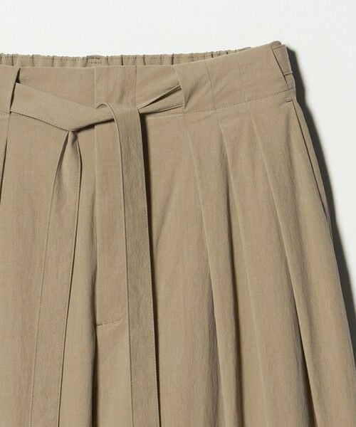 BEAUTY&YOUTH UNITED ARROWS / ビューティー&ユース ユナイテッドアローズ その他パンツ | セルロースブレンド ベルトループ ワイドパンツ ウォッシャブル | 詳細13