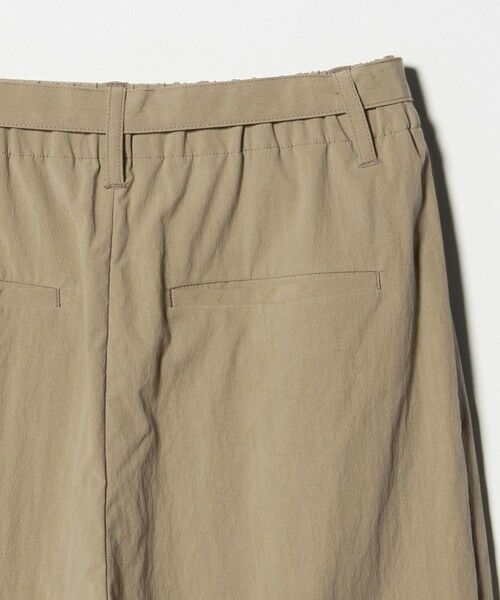 BEAUTY&YOUTH UNITED ARROWS / ビューティー&ユース ユナイテッドアローズ その他パンツ | セルロースブレンド ベルトループ ワイドパンツ ウォッシャブル | 詳細15