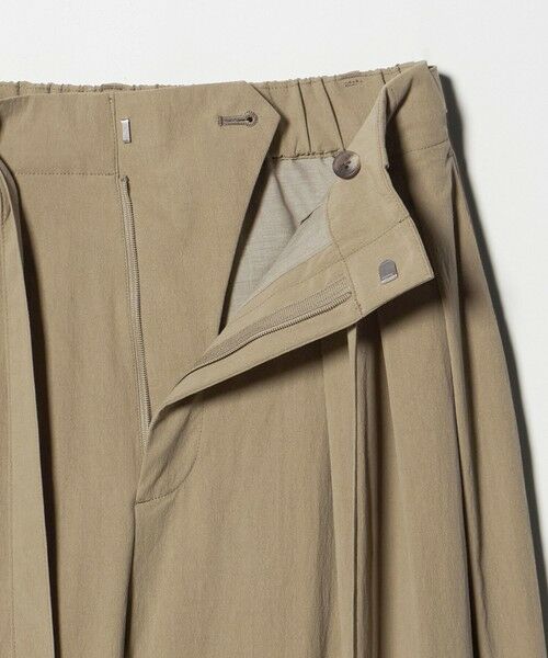 BEAUTY&YOUTH UNITED ARROWS / ビューティー&ユース ユナイテッドアローズ その他パンツ | セルロースブレンド ベルトループ ワイドパンツ ウォッシャブル | 詳細16