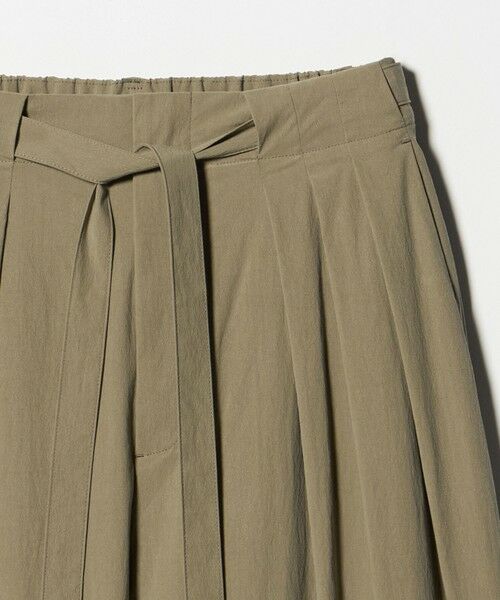 BEAUTY&YOUTH UNITED ARROWS / ビューティー&ユース ユナイテッドアローズ その他パンツ | セルロースブレンド ベルトループ ワイドパンツ ウォッシャブル | 詳細5