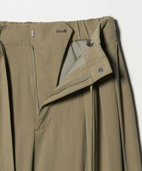 BEAUTY&YOUTH UNITED ARROWS / ビューティー&ユース ユナイテッドアローズ その他パンツ | セルロースブレンド ベルトループ ワイドパンツ ウォッシャブル | 詳細8