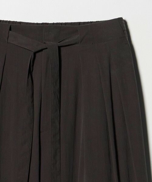 BEAUTY&YOUTH UNITED ARROWS / ビューティー&ユース ユナイテッドアローズ その他パンツ | セルロースブレンド ベルトループ ワイドパンツ ウォッシャブル | 詳細12